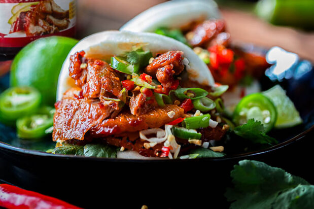 Char Siu Pork and Pineapple Bao Buns